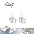 Destiny Jewellery Crystals From Swarovski Earrings Letter Earrings